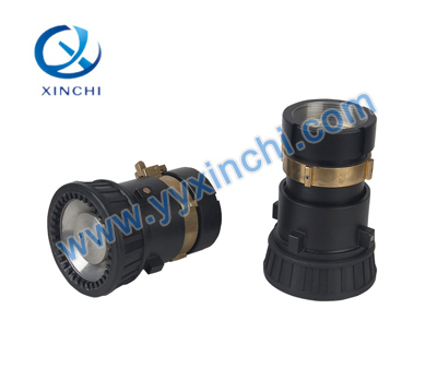 Fire water monitor coupling