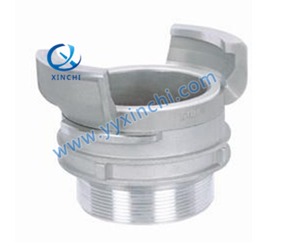 Guillemin coupling male with latch